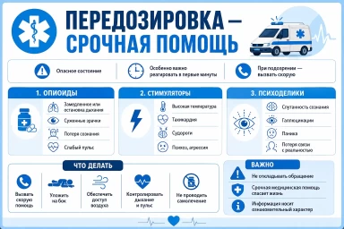 Помощь при передозировке в Чистополе